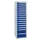ladekast HxBxD 1800x500x500mm 15laden vergrendeling RAL7035 RAL5010