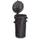 Vuilnisbak Pe 50 liter Ø Boven/Onder 390/300mm H710mm 2 Handgrepen