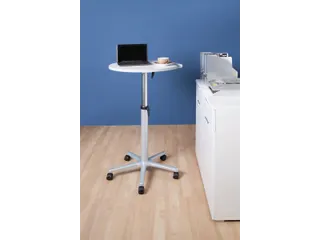 Ergonomische zit/sta werktafel melamine Grijs - 3