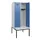 locker met bank,HxBxD 1950x800x815mm,2vak,vak B 400mm,cilinderslot
