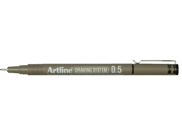 Fineliner Artline technisch 0.5mm zwart