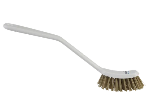 42885, Kleine Grillborstel Wit Harde Hittebestendige Vezels 290mm