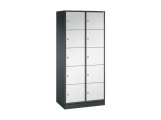 grootvolume-lockersysteem,RAL 7021/RAL 7035,HxBxD 1950x820x500mm - 2
