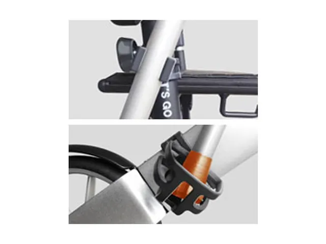 TrustCare stokhouder voor Let's Go Out rollator