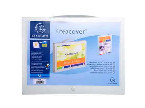 Exacompta Elastobox met Handvat Kreacover