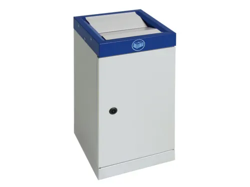 afvalbak,niet-brandbaar,30l,HxBxD 600x300x300mm,binnenbak staal