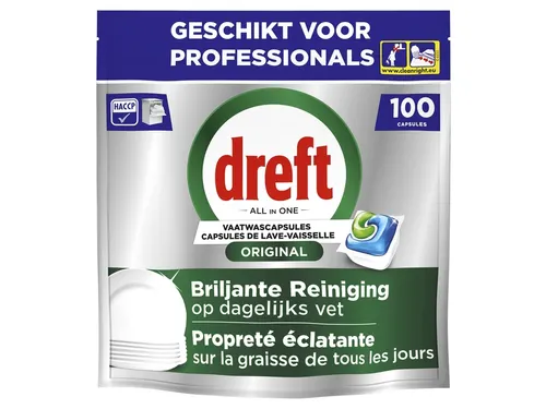 Vaatwastabletten Dreft All-in-1 prof Regular 100st