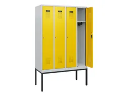 schoollocker,HxBxD 1950x1200x500mm,4vak,vak B 300mm,cil.-slot