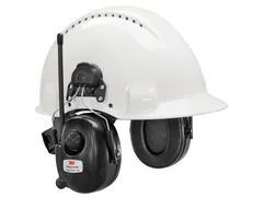 3M Peltor DAB+ FM Radio gehoorkap met helmbevestiging