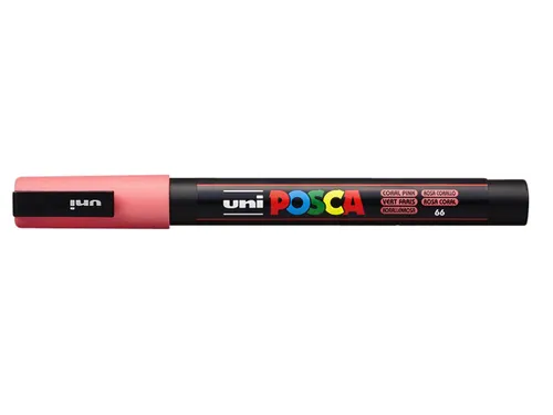 Verfstift Posca PC3M Fijne punt 0,9-1,3mm Koraal