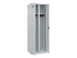 locker voor scheiding van kleding,HxBxD 1850x600x500mm,2vak - 1