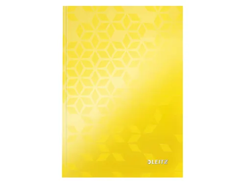 Notitieboek Leitz WOW A5 lijn geel