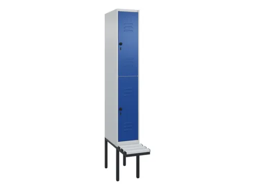 Dubbeldekse dekenkist,HxBxD 2120x300x815mm,1x2vak.,vak B 300mm