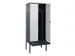 locker voor scheiding van kleding,HxBxD 2120x800x815mm,2vak