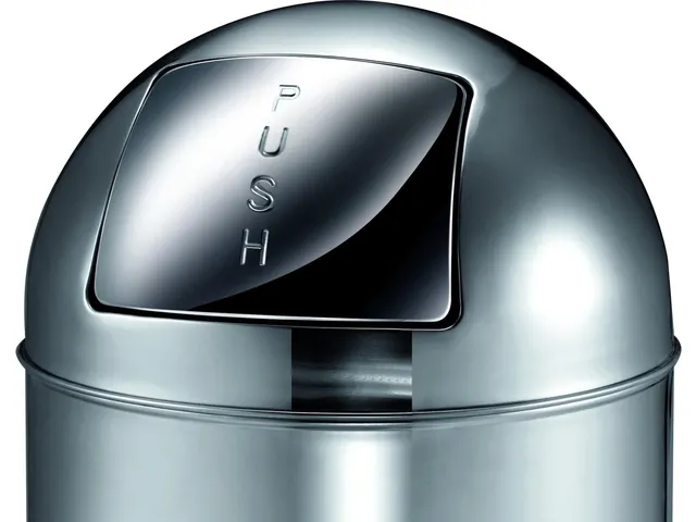 Afvalbak Pushcan 40 liter EKO RVS Kleur