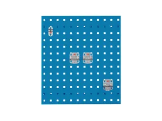 Geperforeerde Plaat Staalplaat Hxb 450x500mm Ral 5015 Hemelsblauw - 2
