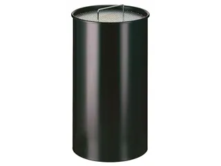 Ronde Zandasbak Zwart 50 Liter - 1