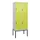 dubbeldekse locker,HxBxD 2120x800x500mm,2x2vak.,vak B 400mm