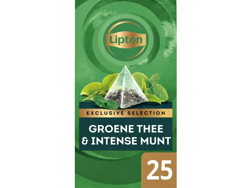 Thee Lipton Exclusive groene thee munt 25x2gr