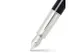 Vulpen SHEAFFER 100 E9313 M Glossy black barrelbrushed chrome capnicke