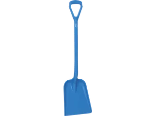 Hygiene 5625-3 Lichtgewicht Schop D-Greep Korte Steel Blauw - 1