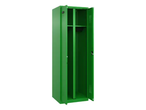 locker voor scheiding van kleding,HxBxD 1850x600x500mm,2vak