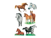 Sticker Etiket Herma 3553 Paarden 18 stickers