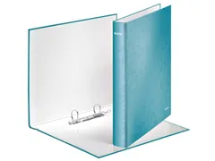 Ringband Leitz Wow 4241 2 rings D-mech 25mm A4 Ijsblauw