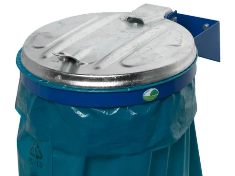 Afvalverzamelaar Wandhouder 400x510mm 120 liter Zak Blauw