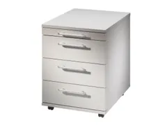 Ladenblok 590x430x580mm Pennenlade 3laden Lichtgrijs Beugelgreep