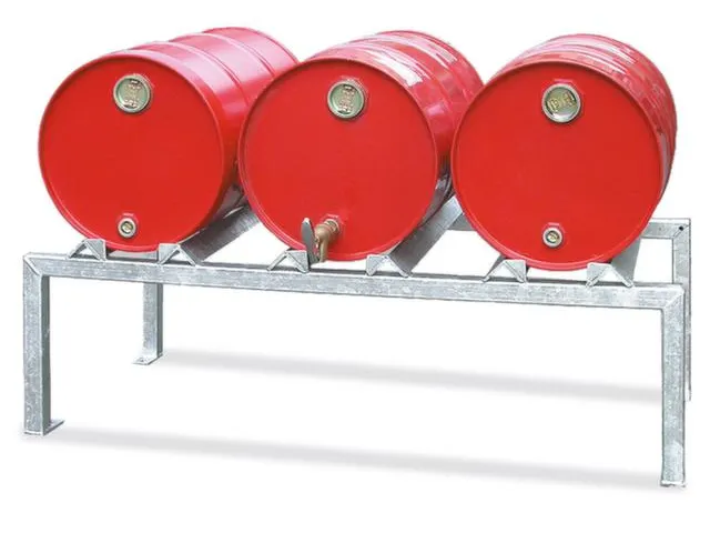 Vatenbok Staal 1230x650x350mm Voor 3x60l Vatensteun Hoekprofiel