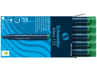 Marker Schneider Maxx 133 permanent beitelpunt groen - 5