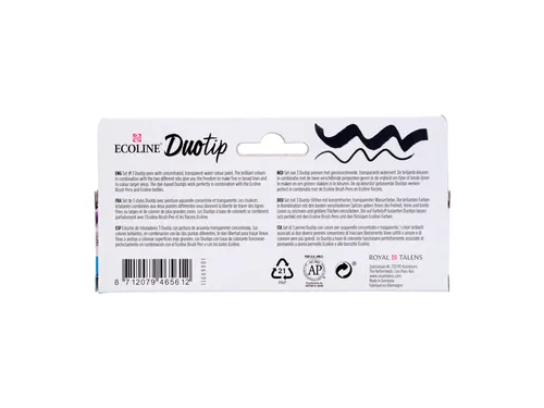 Duotip Talens Ecoline set à 3 stuks secundair