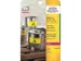 laseretiket Avery 210x297mm geel 20 vel 1 etiket per vel