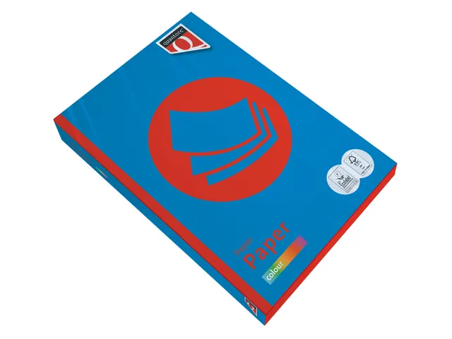 Kopieerpapier Quantore Colour A4 120 Gram Diepblauw 250vel