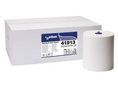 Handdoekrol Celtex MM Formatic 2-laags wit 130 meter doos a 6 rol