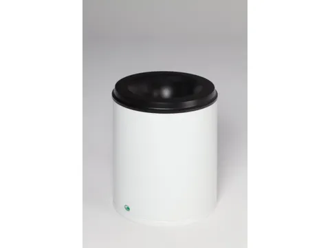 prullenmand zelfblussend 80 liter HxØ 560x465mm kop zwart wit