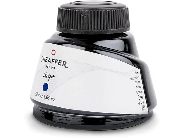 Inktpotje Sheaffer zwart- blauw 50 ml