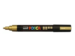 Verfstift Posca PC5M Medium Punt 1,8-2,5mm Goud - 1