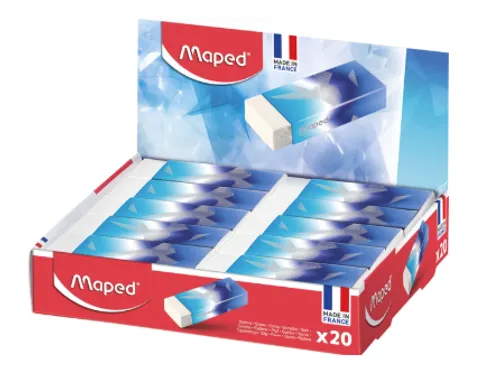 Gum Maped Arctic Vibes display 20 stuks blauw
