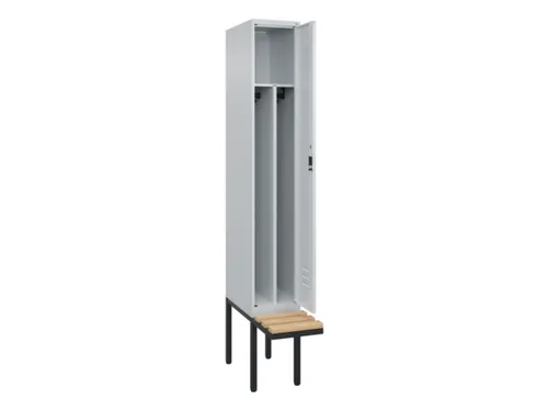 locker voor scheiding van kleding,HxBxD 2120x300x815mm,1vak