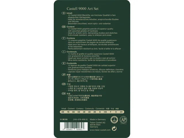 Crayon Faber Castell 9000 Artset