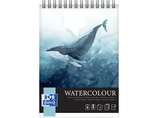 Tekenblok Oxford Watercolour A4 10 vel 300 gram spiraal - 3