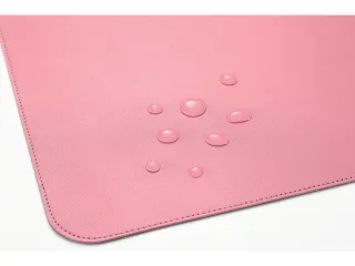 Onderlegger oprolbaar Sigel roze-zilver, 800x300x2mm imitatieleer, dub - 4