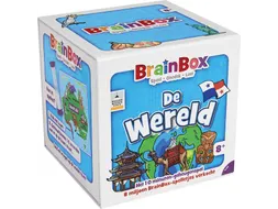 BrainBox De Wereld geheugenspel 8+