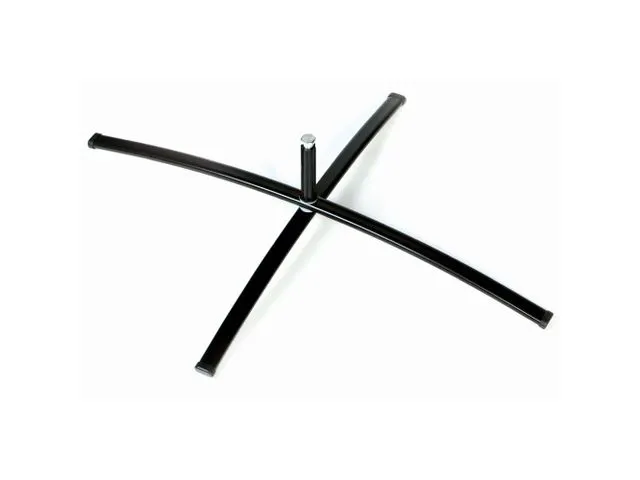 Promotievlag Alu Wind complete set "INGANG" Rood kruisvoet Zwart