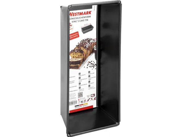 Westmark Back Klassiker Cakeblik bakvorm staal met teflon 26x11cm
