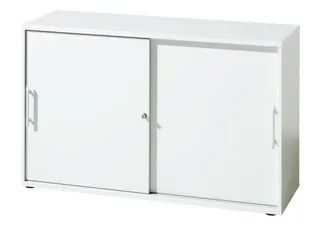 Schuifdeurkast 1100x1200x400mm Kastromp/Front Lichtgrijs/Lichtgrijs - 1