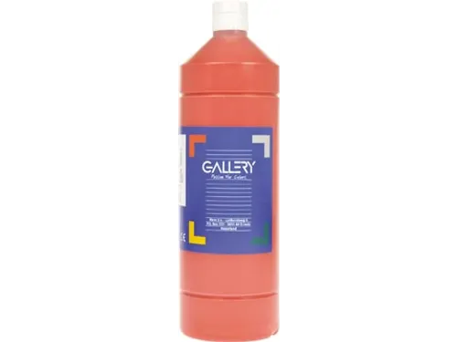 Plakkaatverf Flacon Van 1 Liter Donkerrood