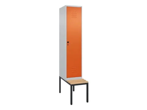 locker voor scheiding van kleding,HxBxD 2120x400x815mm,1vak
